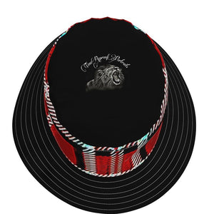 TRP Twisted Patterns 06: Digital Plaid 01-05A Designer Wide Brim Bucket Hat