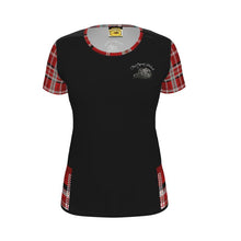 Load image into Gallery viewer, TRP Twisted Patterns 06: Digital Plaid 01-05A Ladies Designer Jersey T-shirt