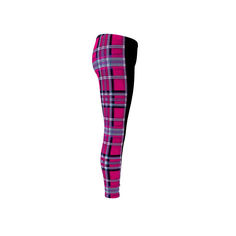 TRP Twisted Patterns 06: Digital Plaid 01-04A Designer Leggings