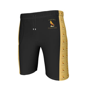 Yahusha-The Lion of Judah 01 Pantalones cortos deportivos de diseñador para hombre (hasta la rodilla) 