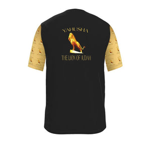 Yahusha-El León de Judá 01 Camiseta de jersey de diseñador para hombre 