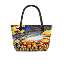 Cargar imagen en el visor de la galería, Estampados florales: Bolso de mano con cremallera y diseño Tulip Daydream 01 