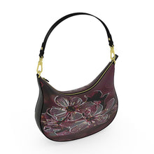 Load image into Gallery viewer, Floral Embosses: Pictorial Cherry Blossoms 01-04 Designer Hobo Bag