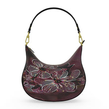 Load image into Gallery viewer, Floral Embosses: Pictorial Cherry Blossoms 01-04 Designer Hobo Bag