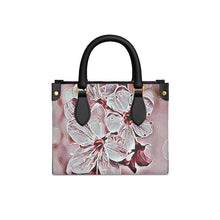Cargar imagen en el visor de la galería, Repujados florales: Flores de cerezo pictóricas 01-03 Mini bolso shopper Bonchurch de diseñador 