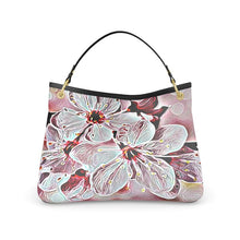 Load image into Gallery viewer, Floral Embosses: Pictorial Cherry Blossoms 01-03 Designer Talbot Slouch Bag