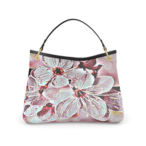 Relieve floral: flores de cerezo pictóricas 01-03 Bolso holgado Talbot del diseñador 