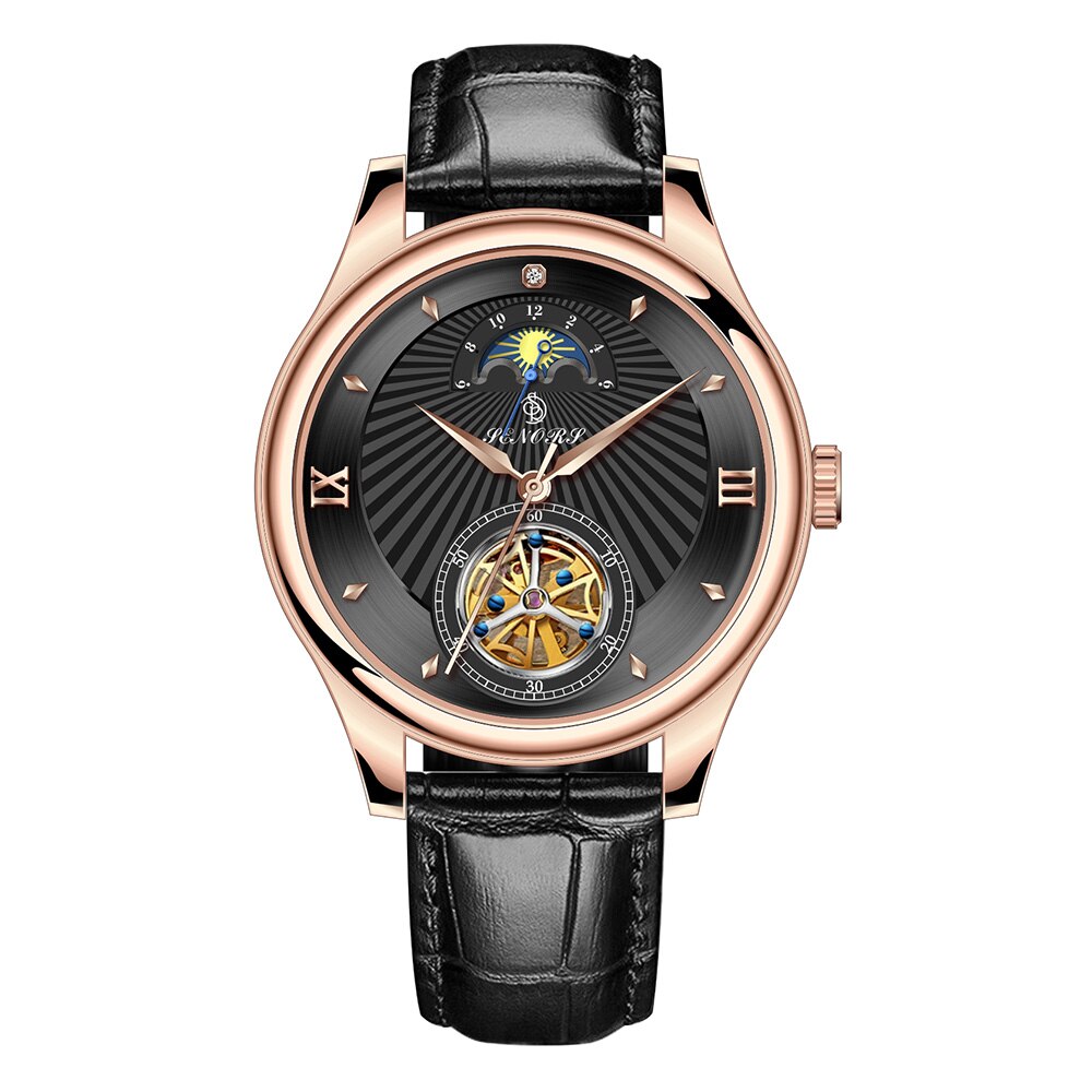 Tourbillon Automatic Mechanical Watch for Men