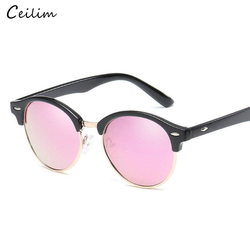 Polarized Round Women Sunglasses