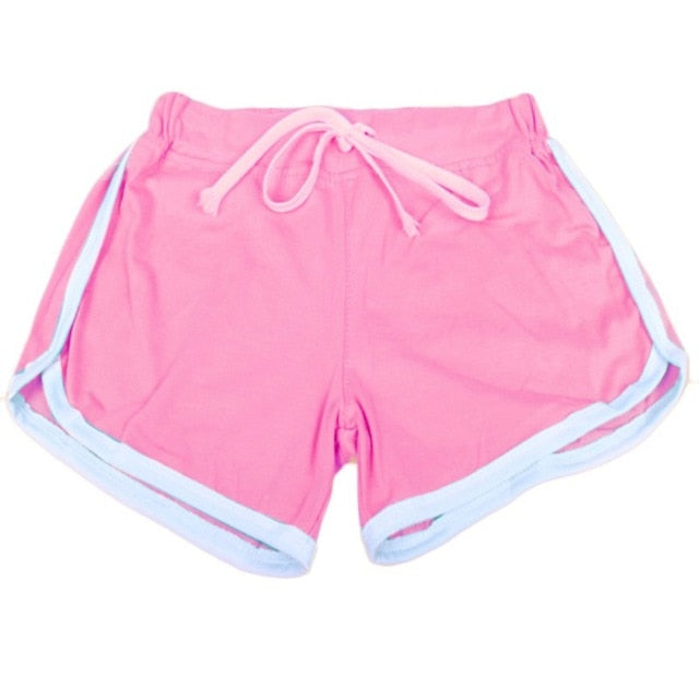 Cotton Drawstring Running Shorts (6 colors)