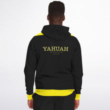 Load image into Gallery viewer, Yahuah-Name Above All Names 02-02 Designer Fashion Triblend Unisex Full Zip Hoodie