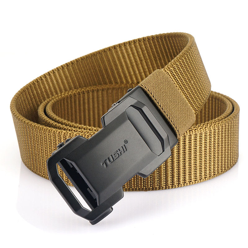 Male Automatic Buckle Nylon Belt