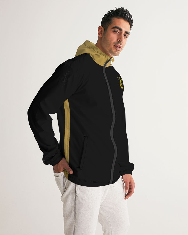 A-Team 01 Gold Men's Designer Windbreaker