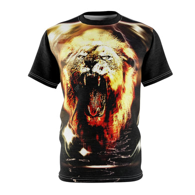 Modelos de grandes felinos: Mad Lions 02-01 Camiseta de diseñador unisex