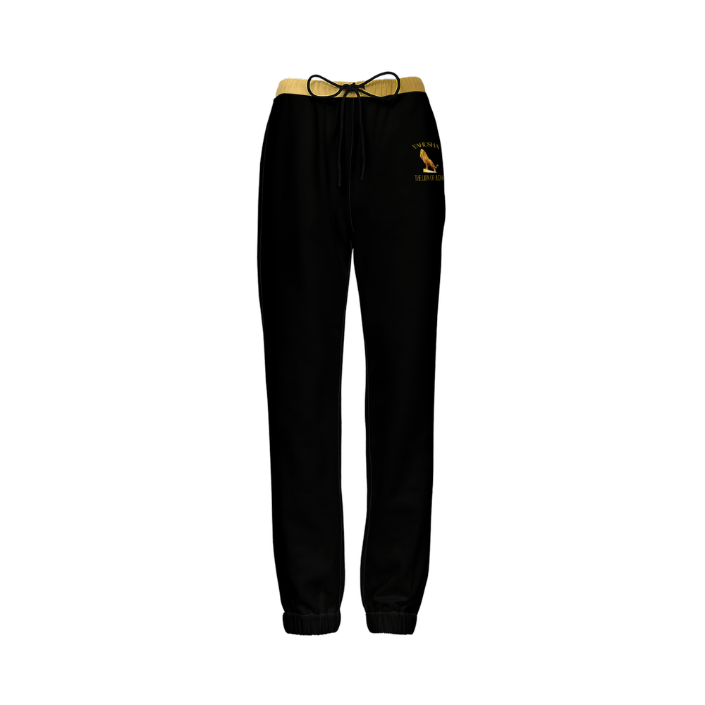 Yahusha-The Lion of Judah 01 Designer Casual Fit Unisex Sweatpants