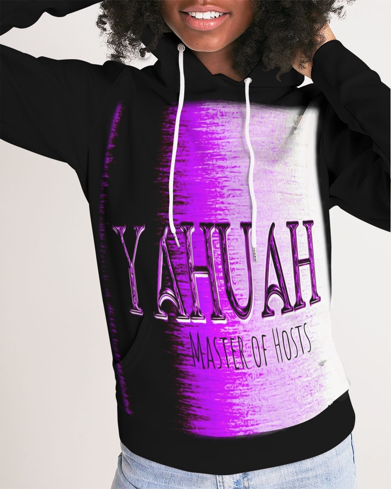 Yahuah-Master of Hosts 01-02 Ladies Designer Pullover Hoodie