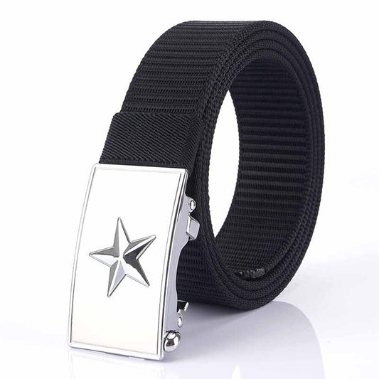 Inner Nylon Automatic Buckle Tactical Male Belt