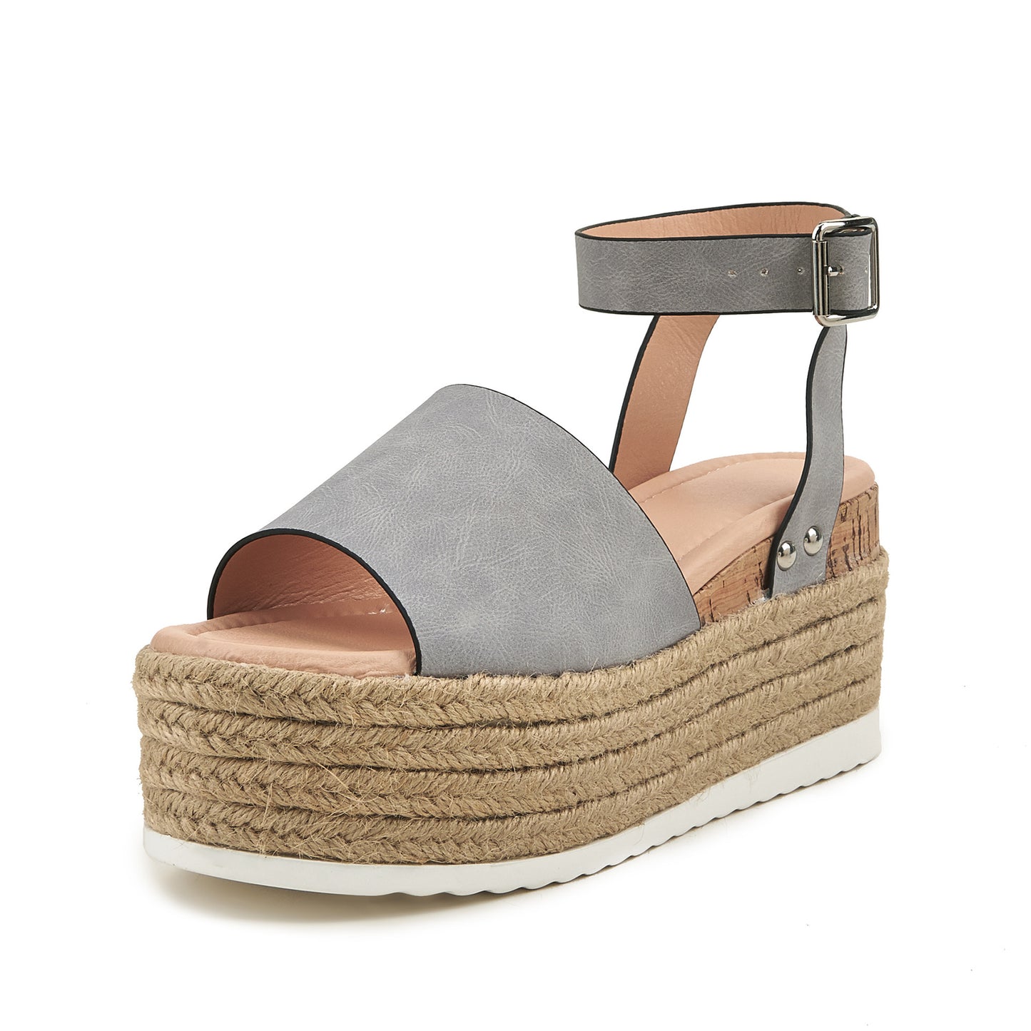 Hemp Rope Wedge Platform Sandals