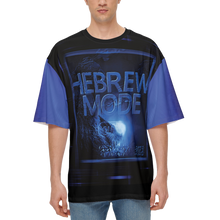 Cargar imagen en el visor de la galería, Modo hebreo - En 01-06 Camiseta extragrande de diseñador para hombre 