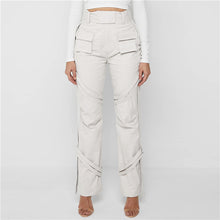 Load image into Gallery viewer, High Waist Straight Casual Lady Pants