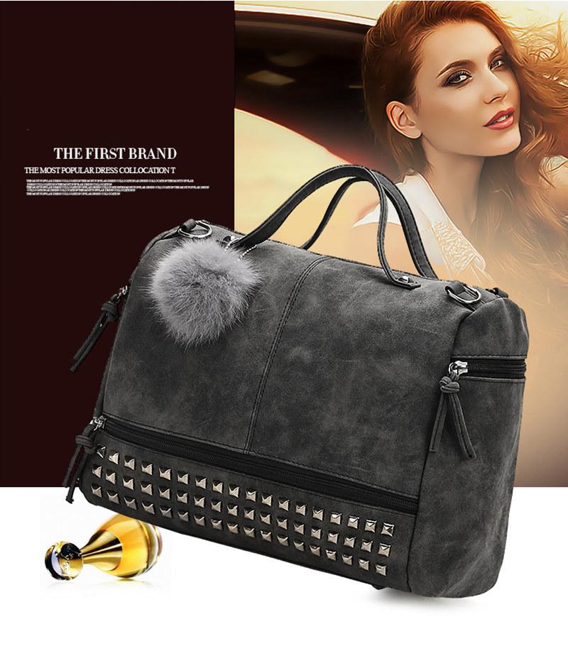 Versatile Leather Large Capacity Shoulder Bag