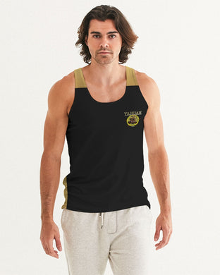 Camiseta sin mangas de diseñador A-Team 01 Gold para hombre 