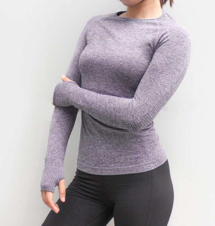 High Stretch Seamless Long Sleeve Sport Top