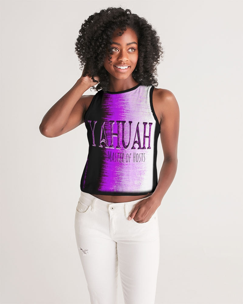 Yahuah-Master of Hosts 01-02 Designer Cropped Sleeveless T-shirt