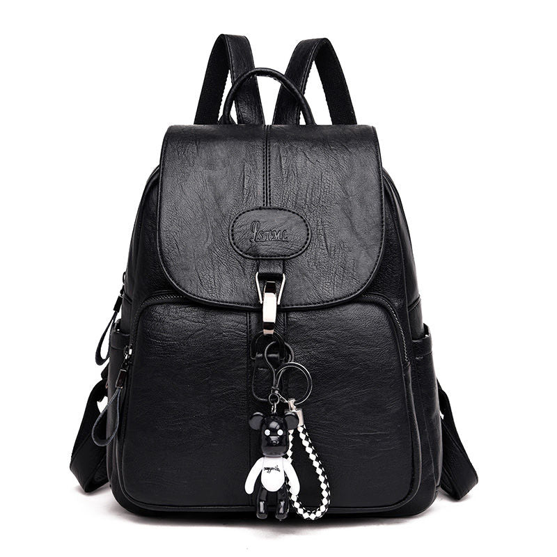 Vintage PU Leather Ladies Backpack