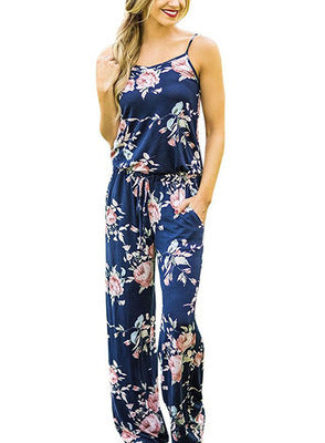 Chiffon Sleeveless Jumpsuit (17 colors)