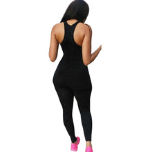 Load image into Gallery viewer, Sleeveless Solid Bodycon Jumpsuit