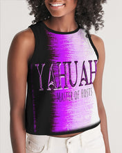 Cargar imagen en el visor de la galería, Yahuah-Master of Hosts 01-02 Camiseta recortada sin mangas de diseñador 
