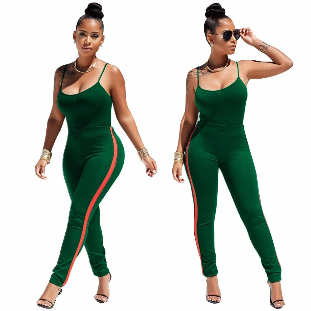 Two Piece Sleeveless Jumpsuit