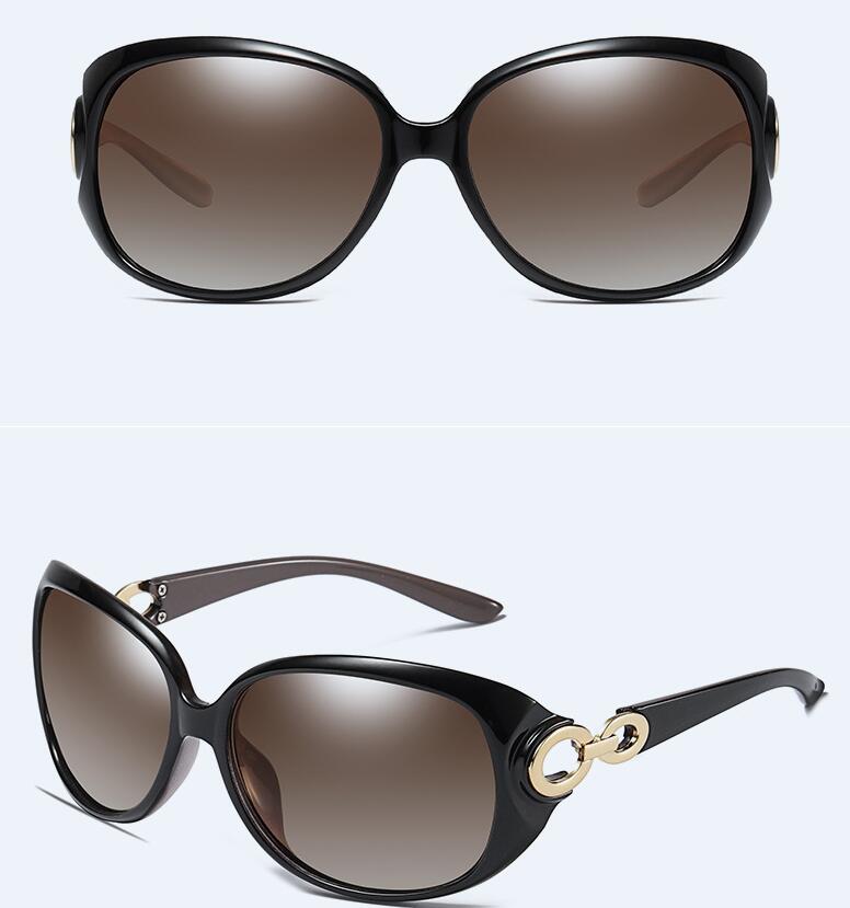 Classic Plastic Polarized Sunglasses for Women