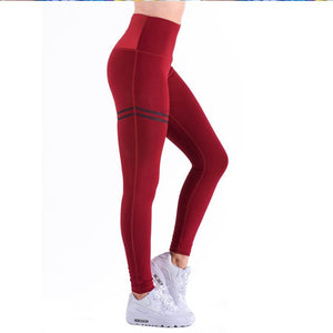Pantalones de yoga deportivos de compresión ajustados