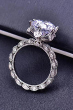 Load image into Gallery viewer, 5 Carat Moissanite Heart 925 Sterling Silver Ring