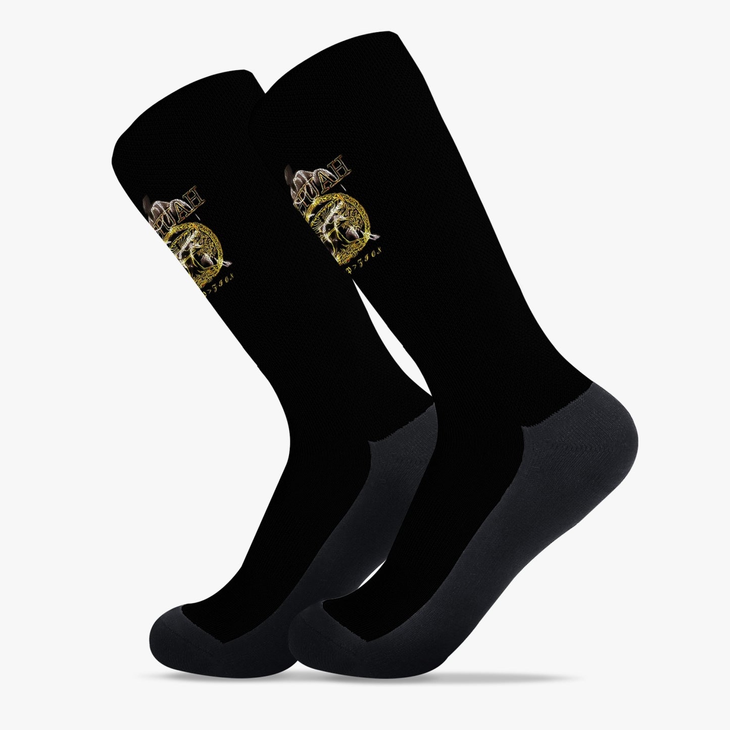 Yahuah-Name Above All Names 03-01 Royal Designer Unisex Reinforced Sports Socks