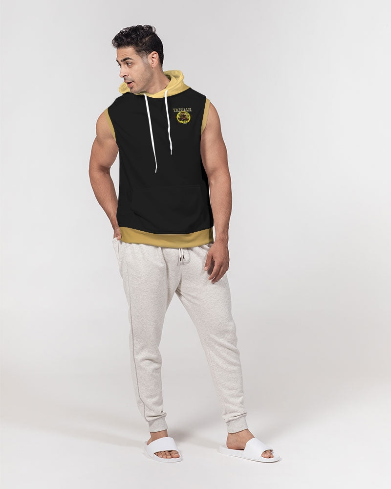 A-Team 01 Gold Men's Designer Premium Heavyweight Sleeveless Pullover Hoodie