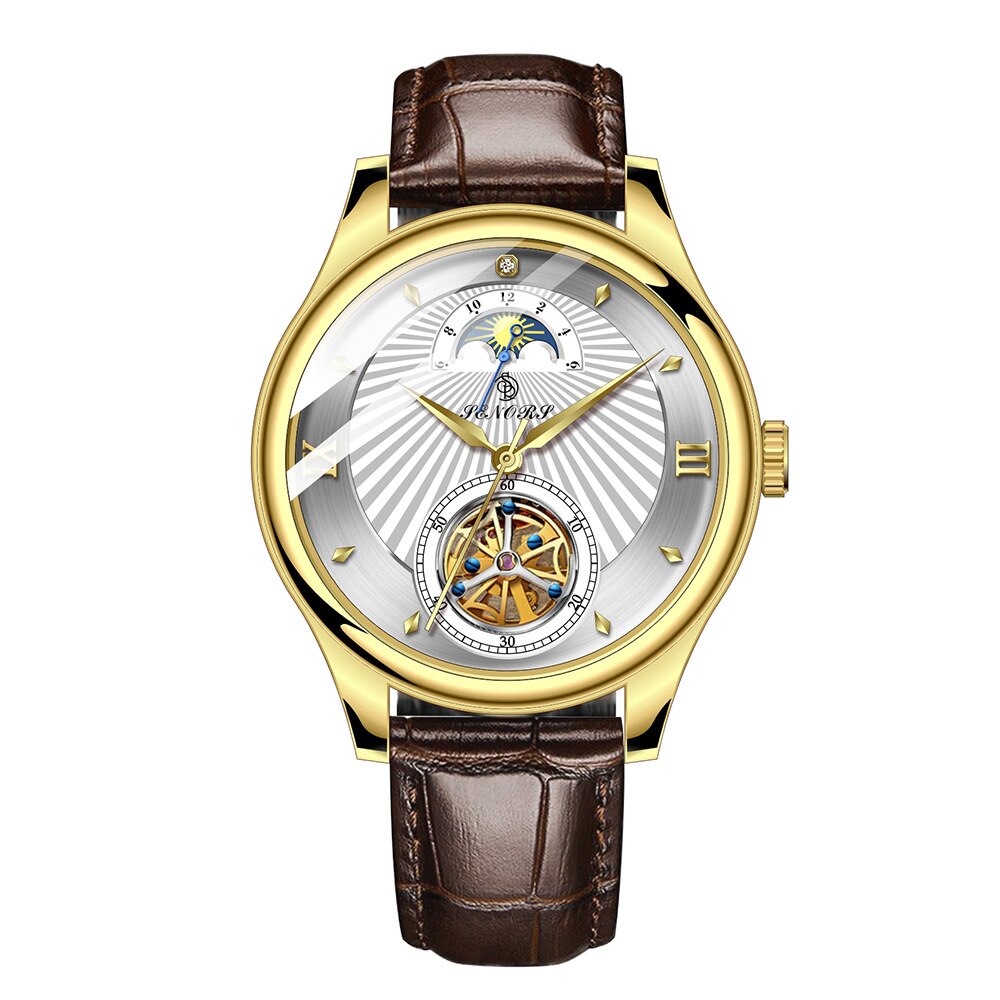 Tourbillon Automatic Mechanical Watch for Men