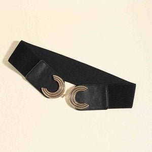 Cinturón elástico con hebilla doble C