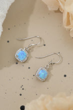 Load image into Gallery viewer, Opal Square Drop Earrings