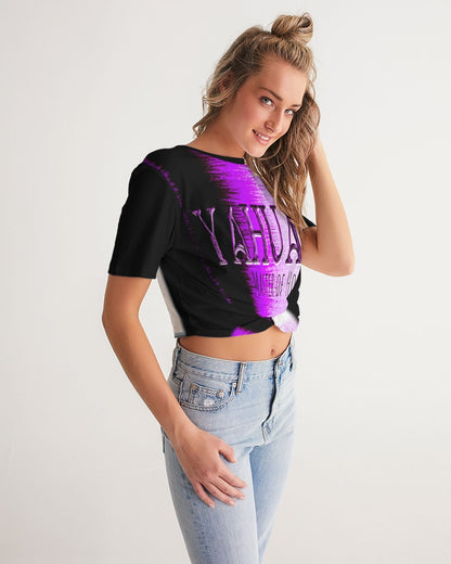 Yahuah: Master of Hosts (01-02) | Tie Front Crop Top