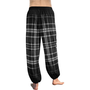 TRP Twisted Patterns 06: Digital Plaid 01-06A Pantalones Harem de diseñador para mujer 