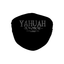 Cargar imagen en el visor de la galería, Yahuah-Name Above All Names 01-01 Mascarilla facial de sublimación de diseñador con diez filtros de repuesto 