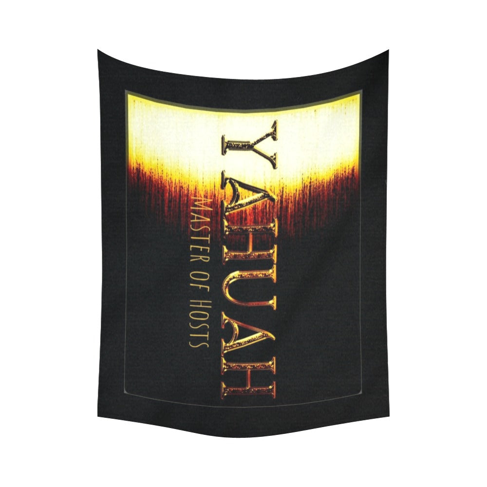 Yahuah-Master of Hosts 01-03 Designer Wall Tapestry 6.6ft (W) x 5ft (H)