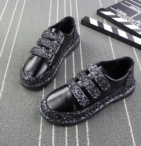 Zapatos casuales con diamantes de imitación