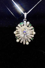 Load image into Gallery viewer, 2 Carat 925 Sterling Silver Moissanite Solitaire Pendant Necklace