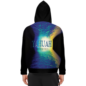Yahuah-Master of Hosts 02-01 Sudadera con capucha de diseño relajado para hombre 