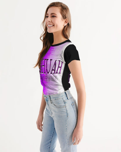 Yahuah: Master of Hosts (01-02) | Women's Fitted Tee
