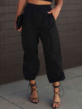 Load image into Gallery viewer, High Waist Drawstring Sweatpants with Pockets (3 colors)